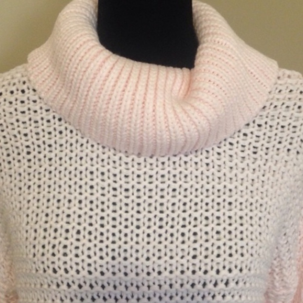 LAST 1❗️NWT Chunky Pink Oversized Sweater - Picture 4 of 5